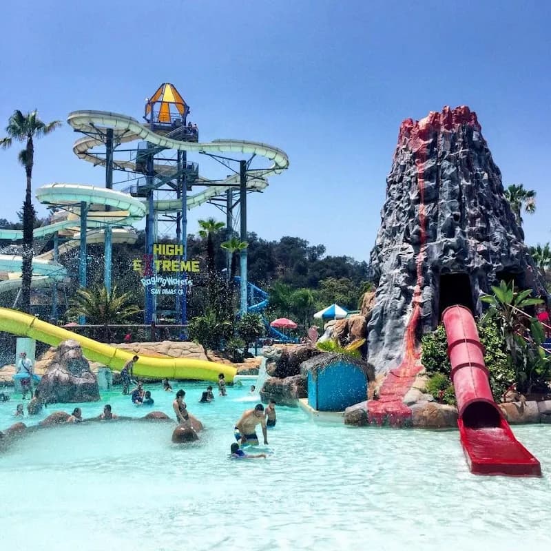Raging Waters Los Angeles water park in Sacramento, CA