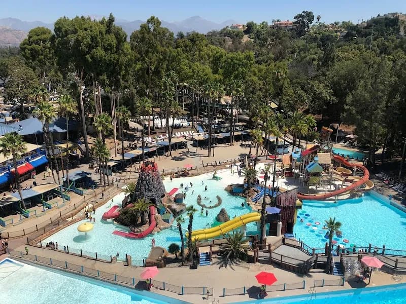 View of Raging Waters Los Angeles in Sacramento, CA