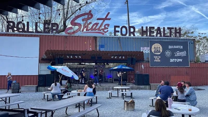 View of Railgarten in Memphis, TN
