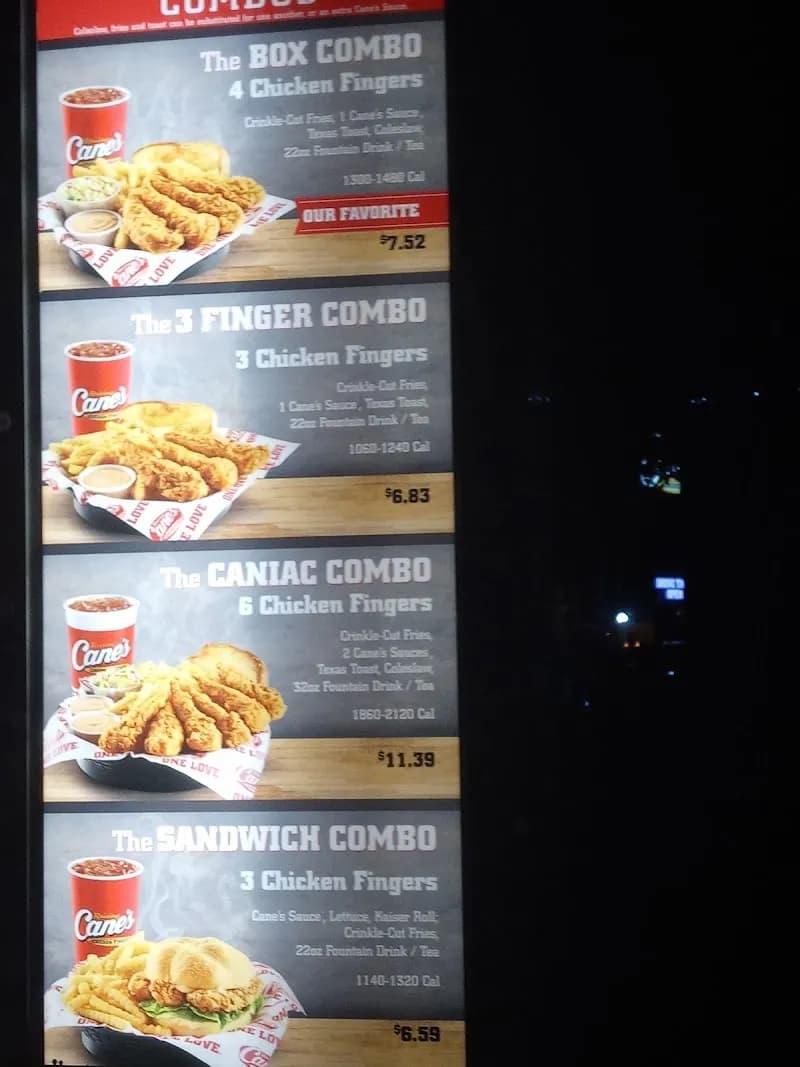 View of Raising Cane's Chicken Fingers in Harahan, LA