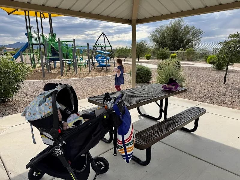 View of Rancho Del Lago Community Park (HOA & Pima Co. Public Park) in Vail, AZ