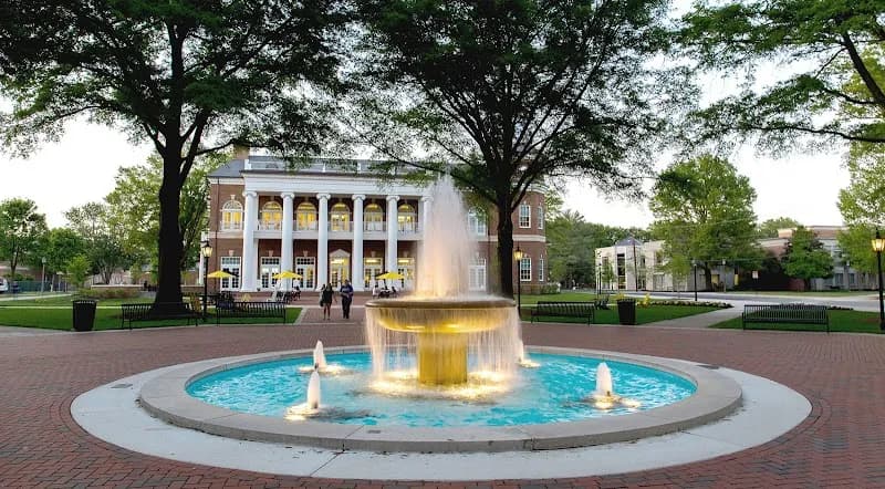 View of Randolph-Macon College in Ashland, VA
