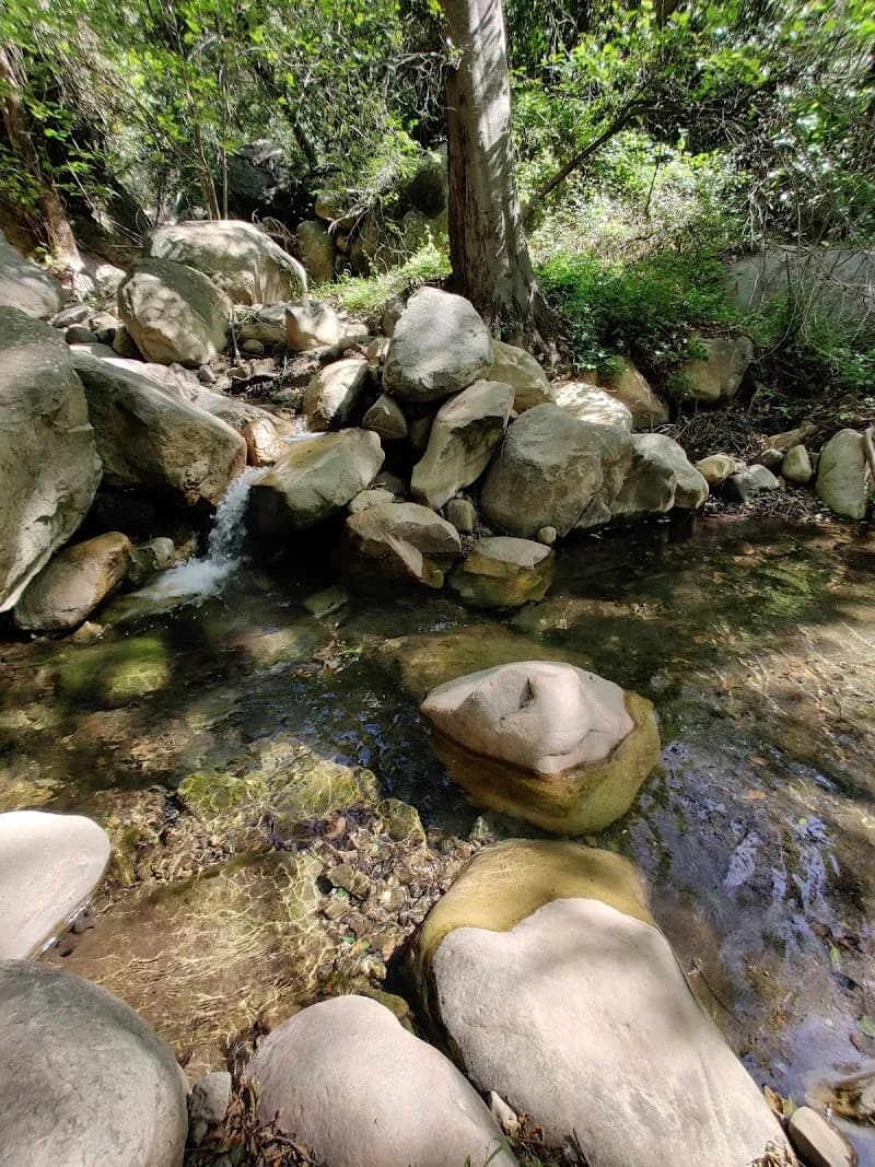 View of Rattlesnake Canyon Trail in Santa Barbara, CA