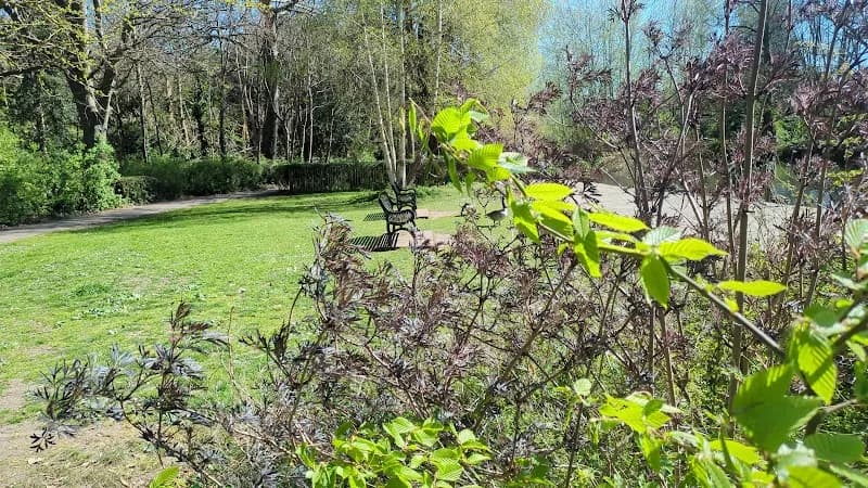 View of Ravensbury Park in Merton, London