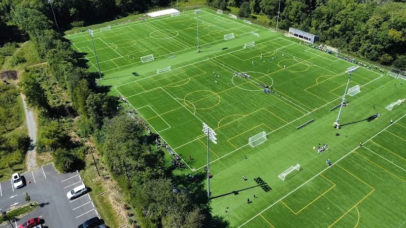 View of RavenTek Park, Home of VA Revolution in Annandale, VA