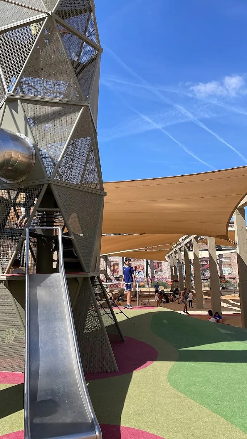 View of Àrea de joc infantil de Can Batlló in Barcelona, CT