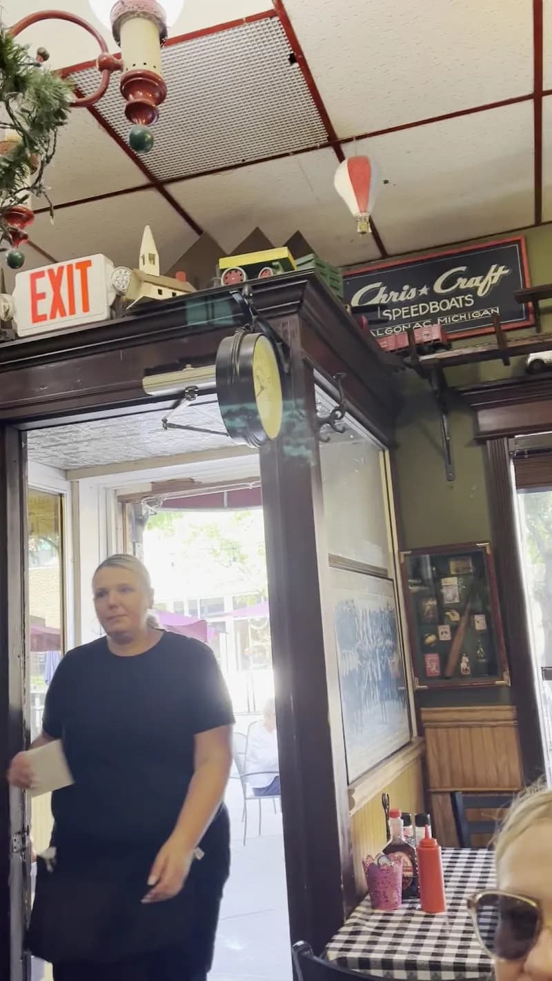 View of Rebecca's Family Restaurant & Ice Cream Parlor in Northville, MI