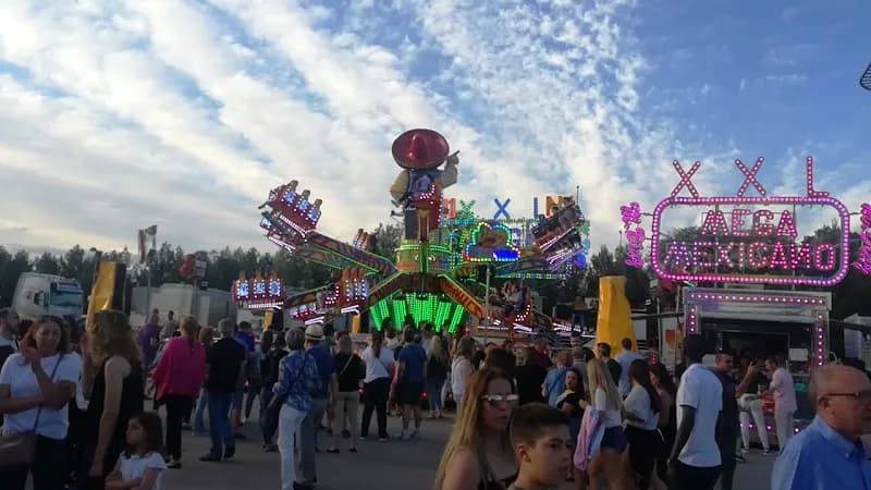 View of Recinto Ferial in San Fernando de Henares, Madrid