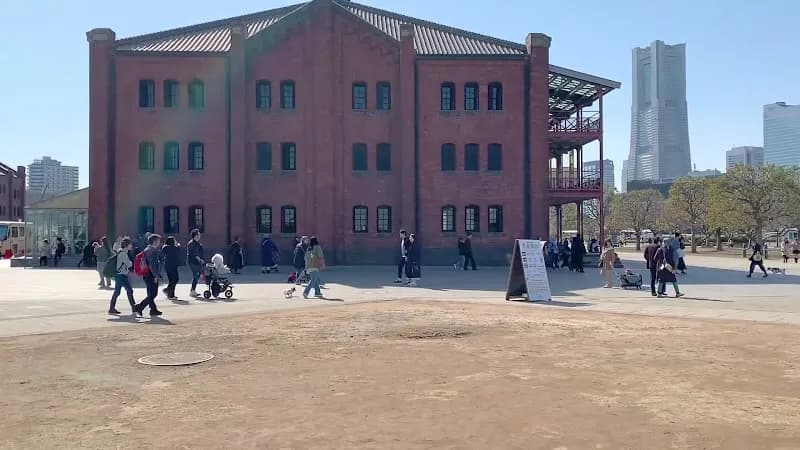 View of Red Brick Warehouse (Akarenga) in Yokohama, YH