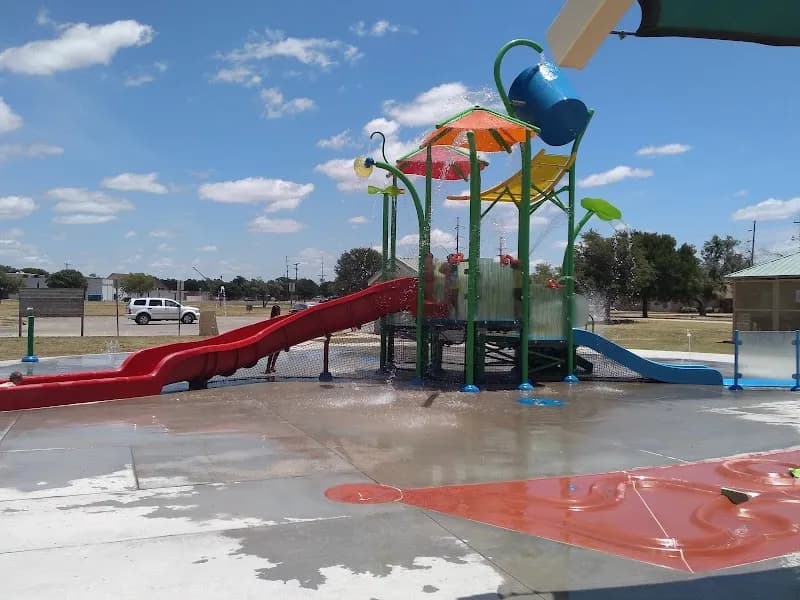 Red Bud Splash Pad park in Abilene, TX
