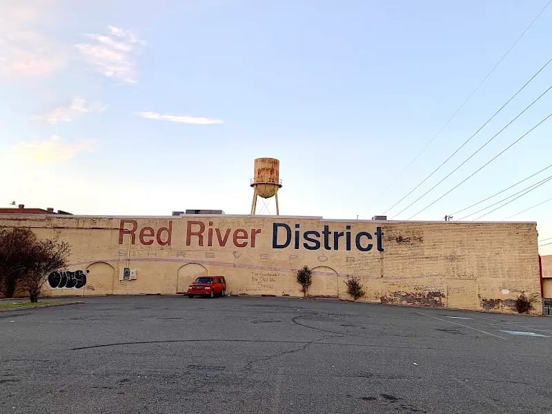 View of Red River District in Shreveport, LA