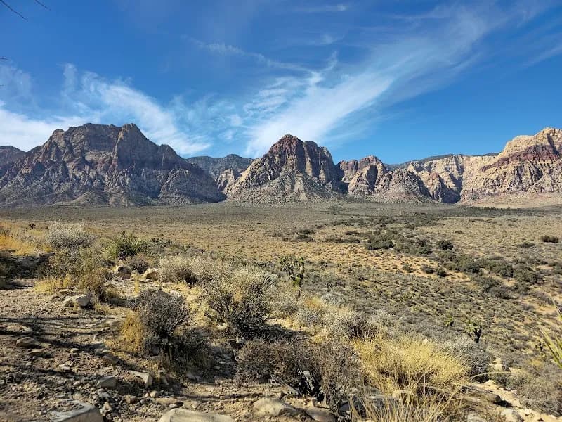 View of Red Rock Canyon National Conservation Area in Summerlin, NV