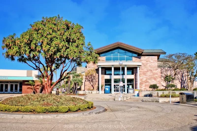 View of Redondo Beach Public Library in Redondo Beach, CA