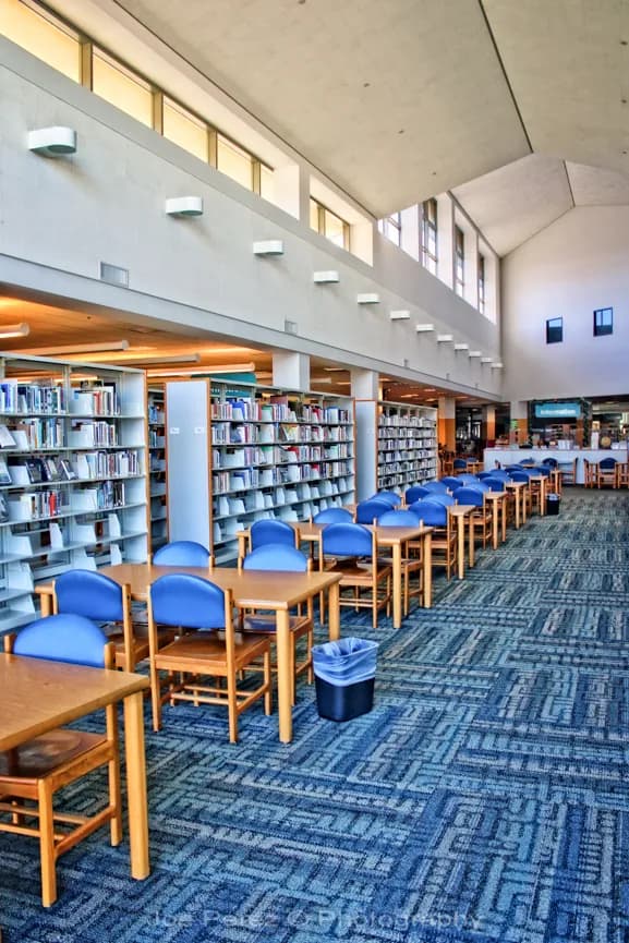 View of Redondo Beach Public Library in Redondo Beach, CA