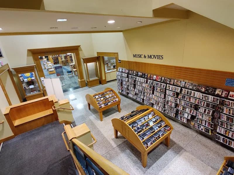 View of Redwood City Public Library in Redwood City, CA
