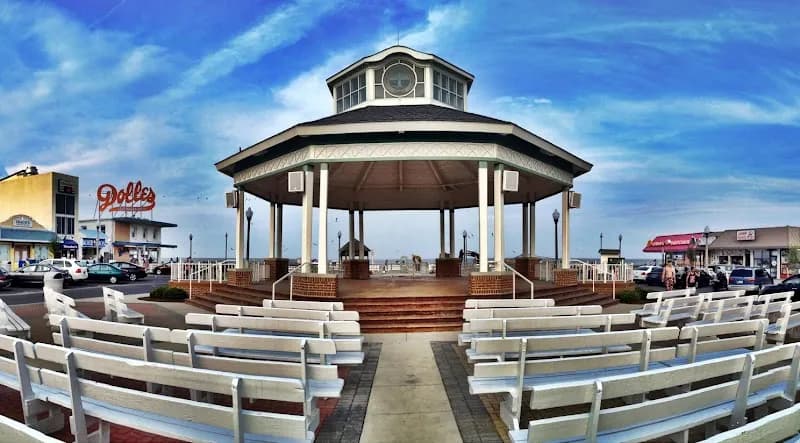 Rehoboth Beach Bandstand live music venue in Rehoboth Beach, DE