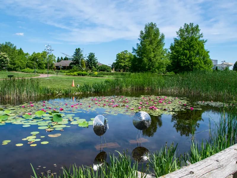 Reiman Gardens botanical garden in Des Moines, IA