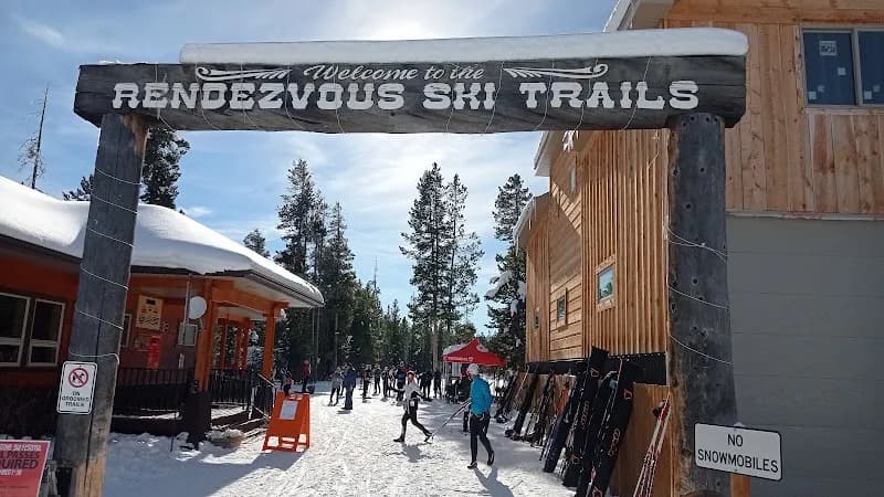 Rendezvous Ski Trails ski resort in West Yellowstone, MT