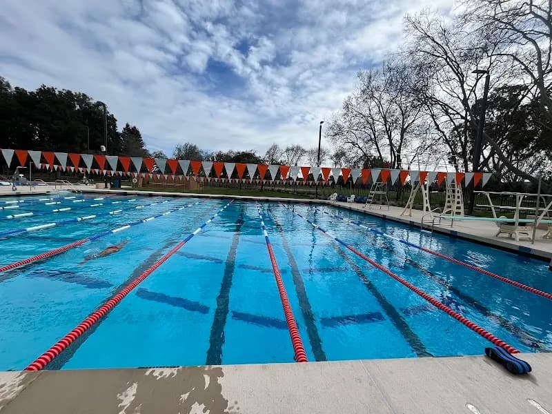 Rengstorff Park Aquatics Center swimming pool in Mountain View, CA