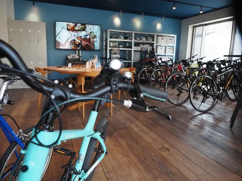 View of Rental Bicycle RIDEAWAY | Tamagawa river in Komae, Tokyo