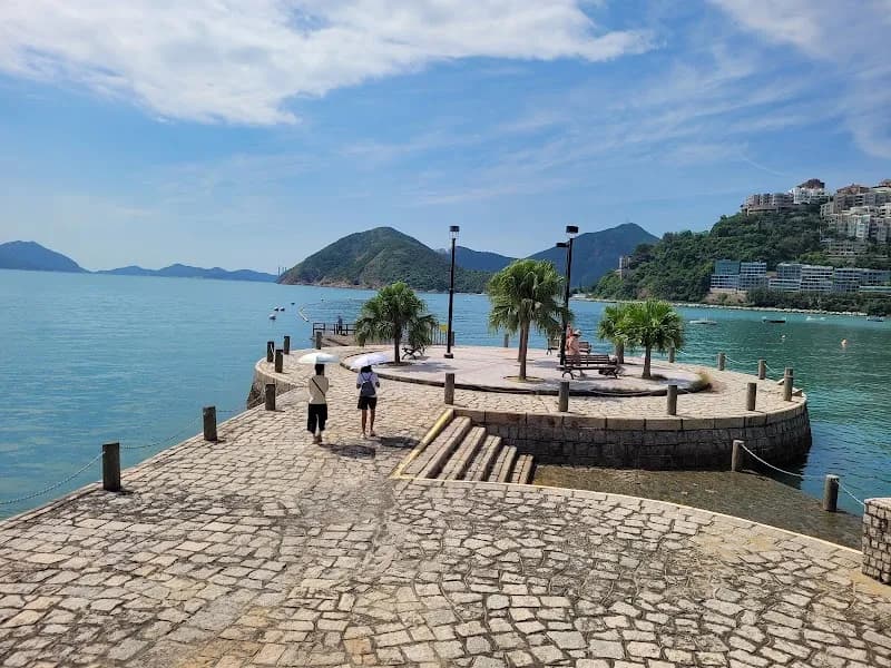 View of Repulse Bay Beach Children's Playground in Repulse Bay, HK