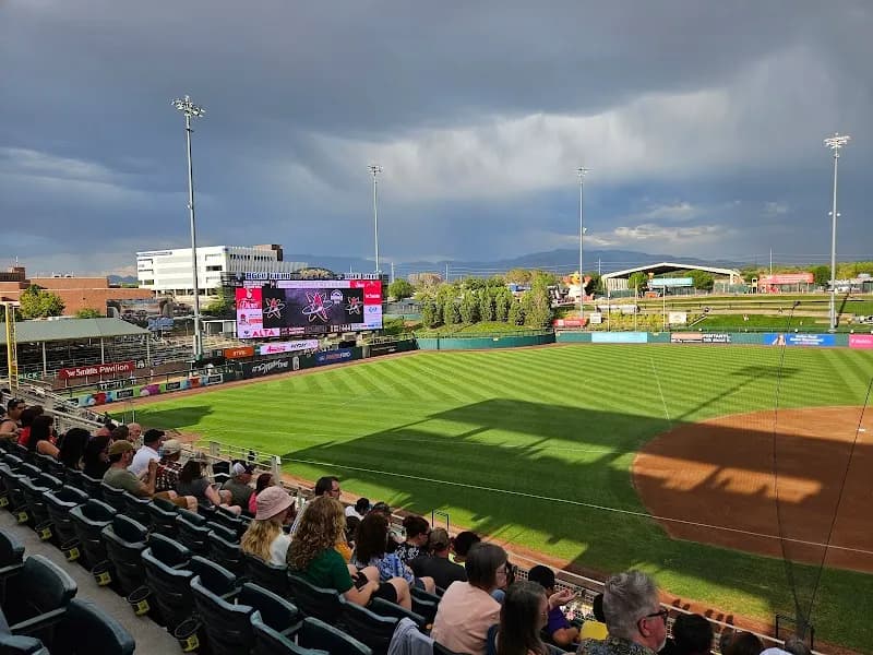 View of RGCU Field at Isotopes Park in Albuquerque, NM