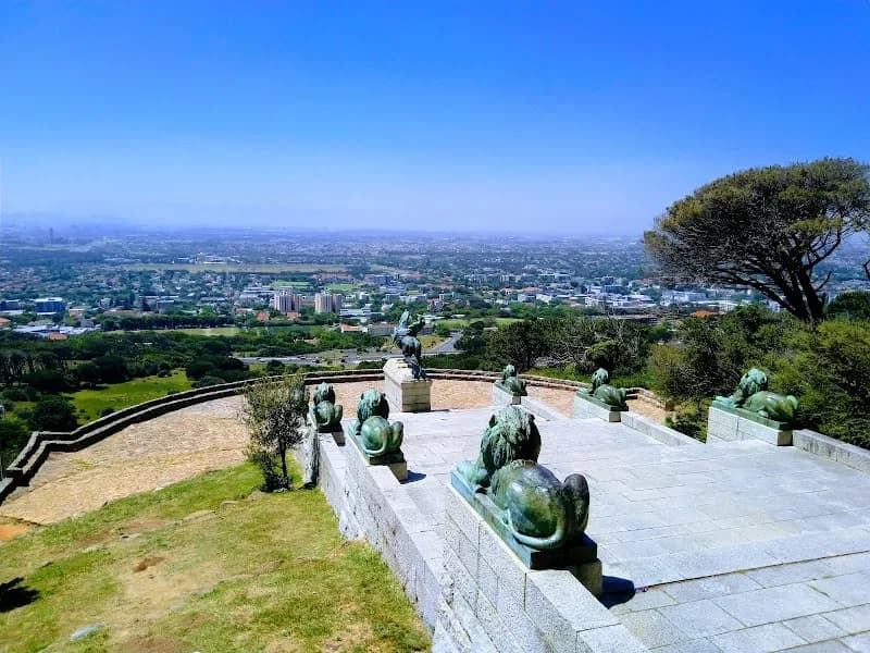 View of Rhodes Memorial in Claremont, WC
