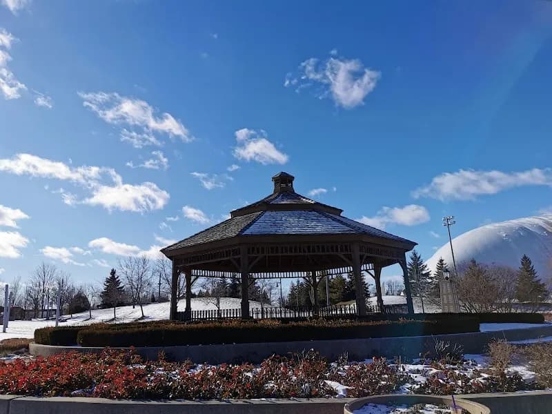 View of Richmond Green Sports Centre and Park in Richmond Hill, ON
