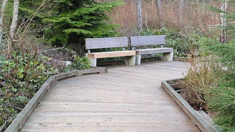 View of Richmond Nature Park in Richmond, BC