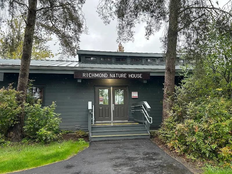 View of Richmond Nature Park in Richmond, BC