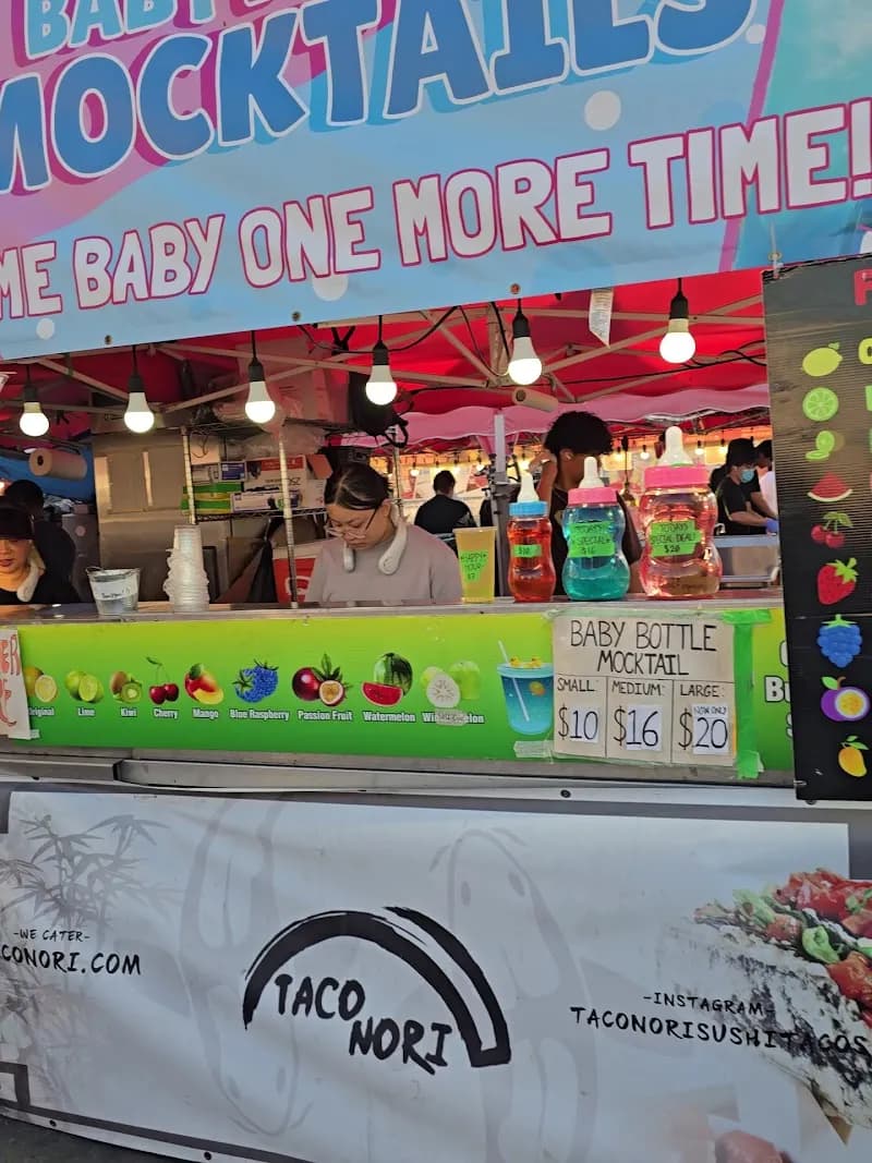 View of Richmond Night Market in Richmond, BC