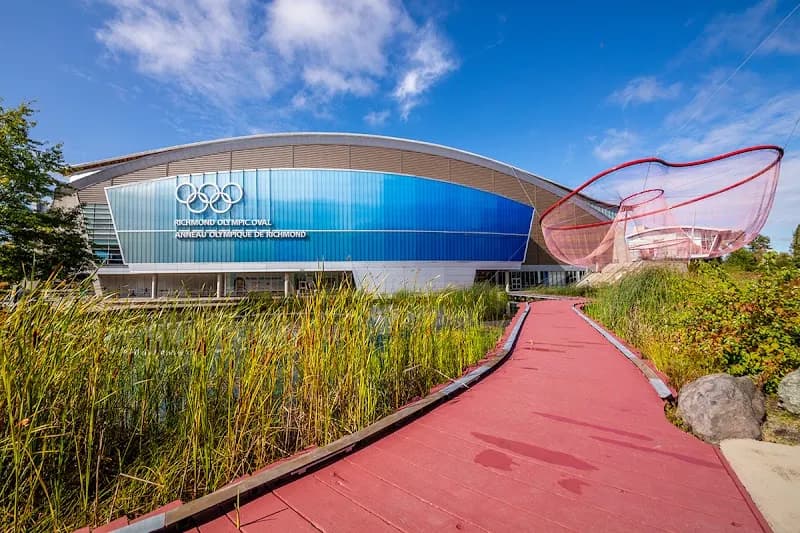 Richmond Olympic Oval sports complex in Richmond, BC