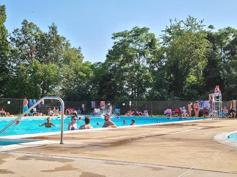 View of Ridge Swim Club in Cockeysville, MD