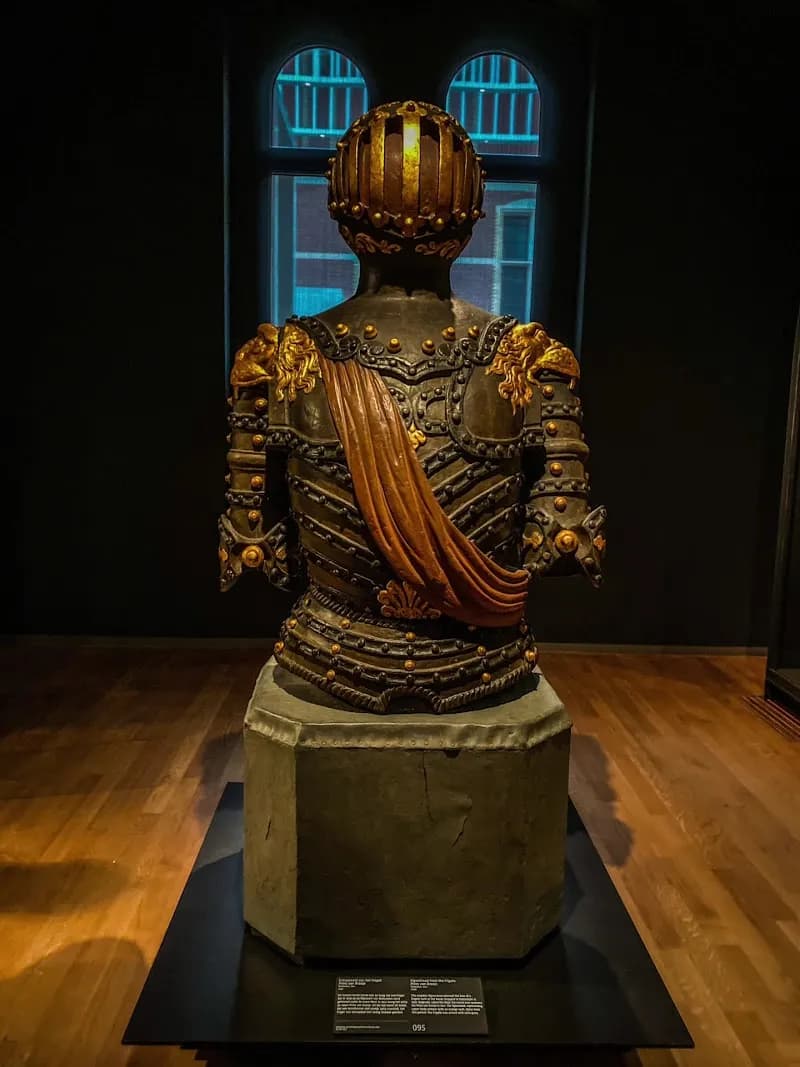 View of Rijksmuseum in Amsterdam, NH