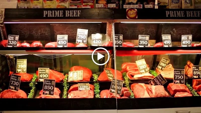 View of Rimping Supermarket Food Court in Nimmanhaemin, CM