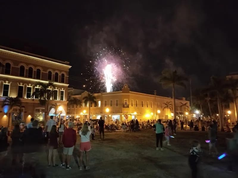 View of River District in Fort Myers, FL