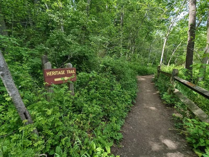 View of Riverbend Park Visitor's Center in McLean, VA