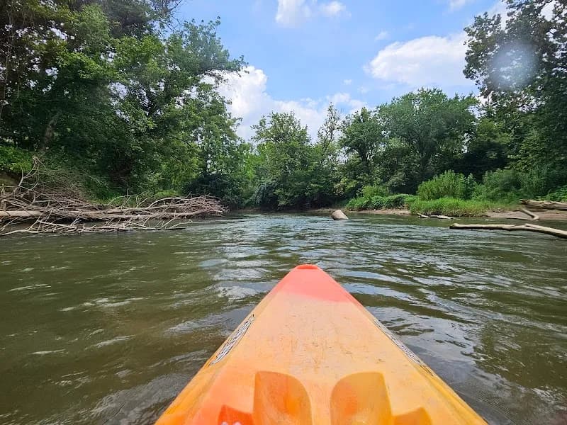 View of RiversEdge Canoe & Kayak Outfitters in Milford, OH