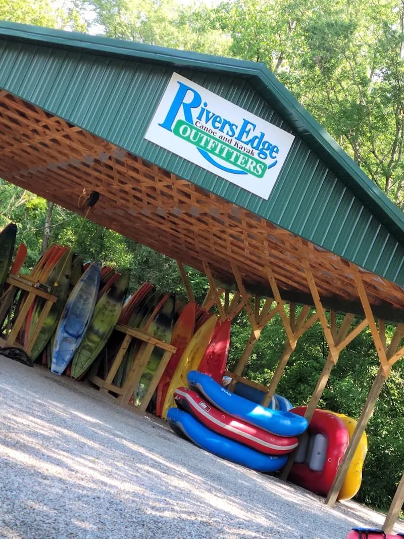 View of RiversEdge Canoe & Kayak Outfitters in Milford, OH