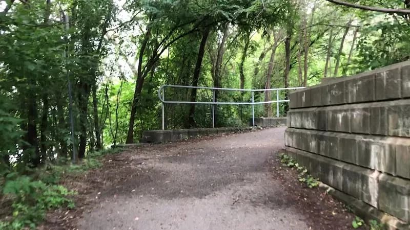 View of Riverside Park in Streetsville, ON
