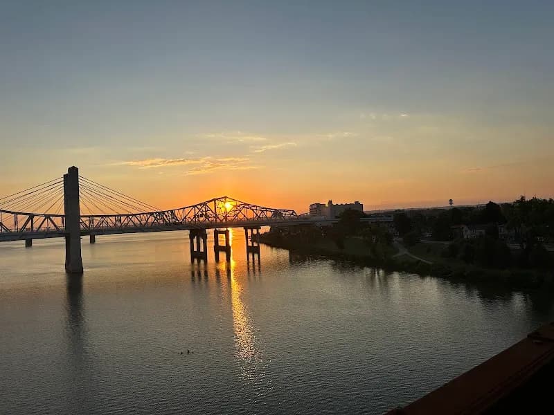 View of Riverstage Park in Clarksville, IN