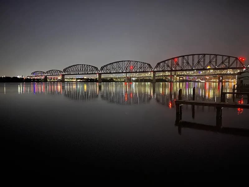 View of Riverstage Park in Clarksville, IN