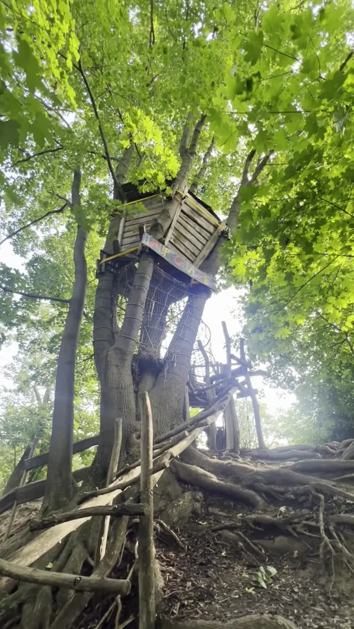 View of Robinson Playground in Döbling, VIE