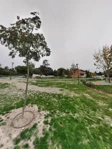 View of Robles Park in Boadilla del Monte, Madrid