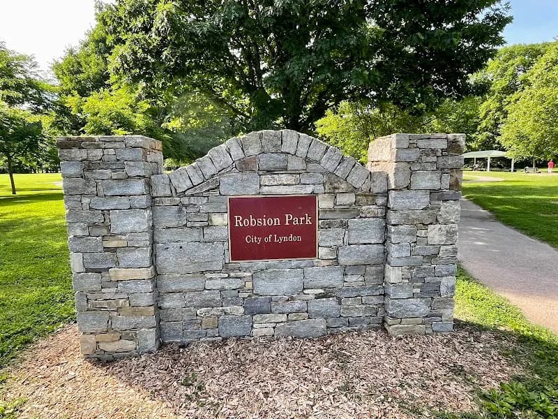 View of Robsion Park in Lyndon, KY