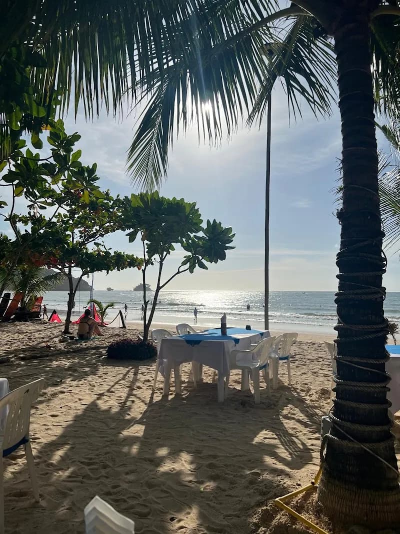 View of Rocky Beach Snorkeling Areas in Nai Harn, Phuket