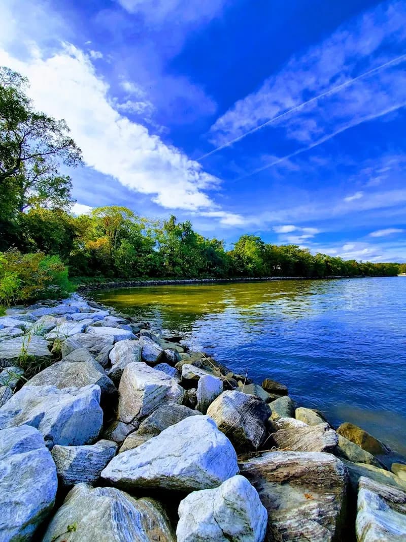 View of Rocky Point Park and Beach in Essex, MD