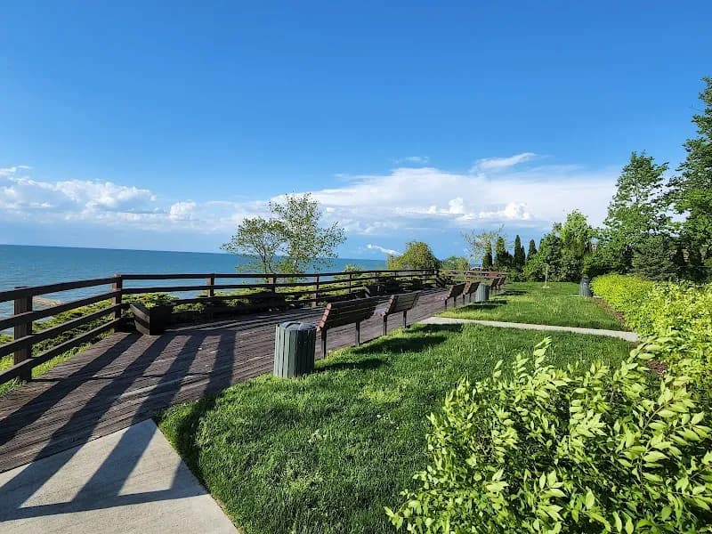 View of Rocky River Park in Rocky River, OH