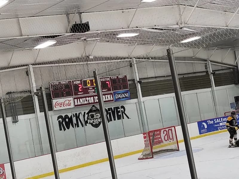 Rocky River Recreation Department ice skating rink in Rocky River, OH