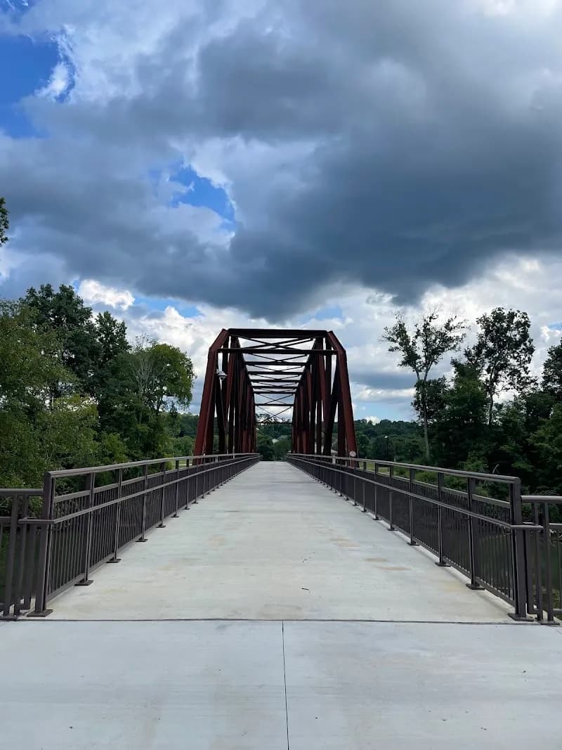 View of Rogers Bridge Park in Duluth, GA